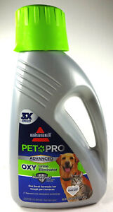 Bissell Pet Pro Advanced Oxy Urine Eliminator Stain Protect Carpet Shampoo 50 oz