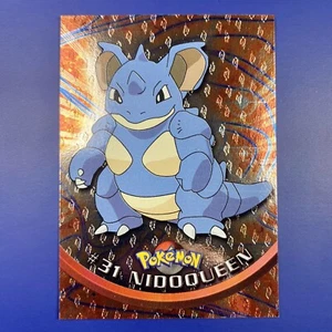 Topps Pokemon Nidoqueen Holo Foil Debossed - Teardrops | Flames -3rd Printing NM - Picture 1 of 14