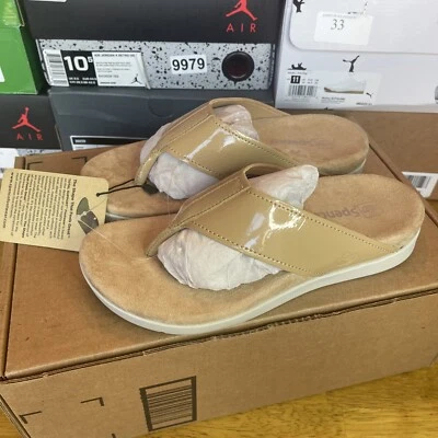 Sandalia chanclas Spenco Hampton para mujer talla 6 nueva con etiquetas $44 venta al por menor RB Foto 1 de 4