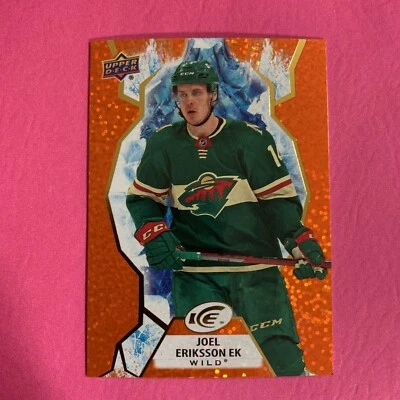 🐶 2021-22 Upper Deck Ice Orange Joel Eriksson Ek #59 - Minnesota Wild - Image 1 of 2