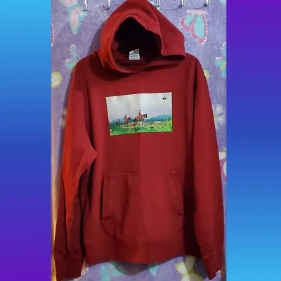 ✅️⭐️ BBC Capucha Billionaire Boys Club Horse Sudadera con Capucha Color Magenta Oscuro Para Hombre XXL Foto 1 de 4