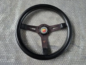 ABARTH STEERING WHEEL RARE ITEM ABARTH Fiat 500 600 vintage car . - Picture 1 of 15