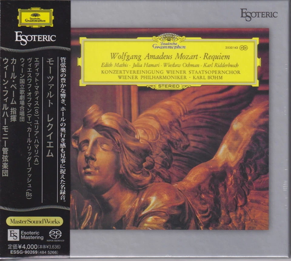 ESOTERIC SACD Mozart Requiem Karl Bohm ESSG-90269 Japan Press Hybrid New - Image 1 of 2