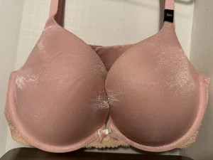 Victoria’s Secret gepolsterter Bügel-BH Größe 36 D gold metallic schimmernd rosa - Bild 1 von 6