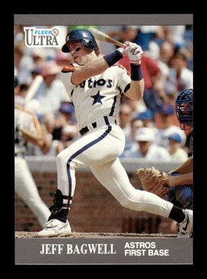 1991 Fleer Ultra обновление #U-79 Джефф Бэгвелл NM-MT RC дебютант Astros BXCP04 большой 4 - Изображение 1 из 2
