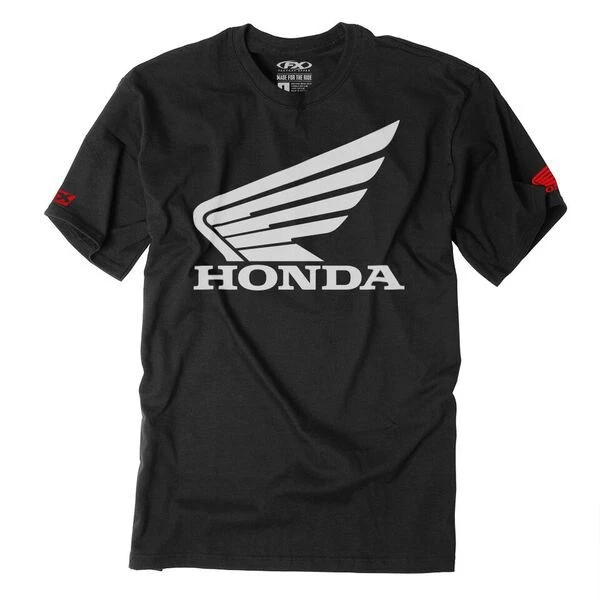 HONDA BIG WING 青少年 T 恤 / 黑色 (L) — 第 1/1 张图片