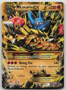 M Lucario EX (Secret) 113/111 XY - Furious Fists Holo LP - Imagen 1 de 2
