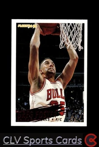 Basketball sports Fleer Greg Foster Chicago Bulls Near Mint or Better - Picture 1 of 2