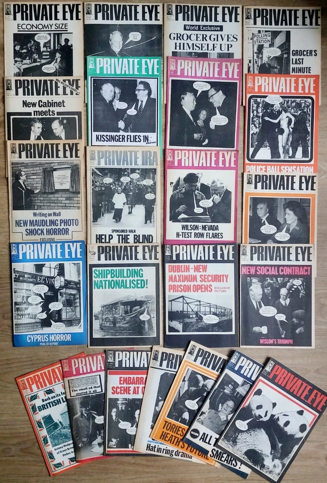 1974 PRIVATE EYE - Buy 2 Get 1 FREE - Free Postage - Leyland Heath Atomic Bomb - Image 1 of 1