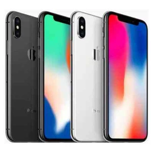 Apple iPhone X 64GB &256GB Factory Unlocked Space Gray & SILVER - Picture 1 of 6