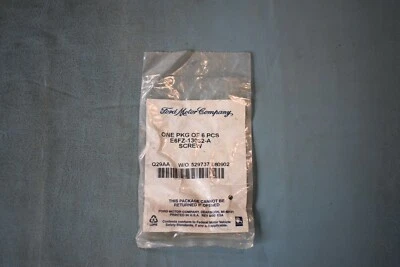 Parafuso de ajuste de farol Ford Mustang 1985-95 pacote com 6 OEM NOS E6FZ13032A - Imagem 1 de 4