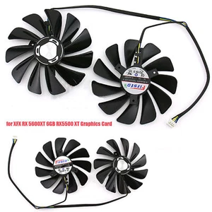 Cooling Fans Radiator Cooler for XFX RX 5600XT 6GB RX5500 XT Graphics Card Fan - Picture 1 of 6