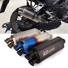 51Mm Universal Motorcycle Double Hole Exhaust Pipe Modified Gp Muffler Db Killer