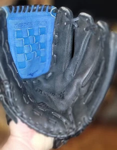 Mizuno GPF1200-Y1 Blue and Black Boys 12” Baseball Right Handed Glove RH - Picture 1 of 6