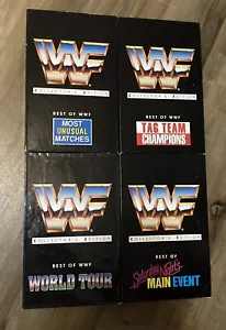 Vintage WWF Collectors Edition VHS Lot Of 4 - Picture 1 of 4