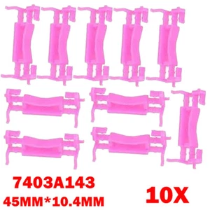 10Pc Roof Molding Clips For Mitsubishi Lancer Outlander Sport Evolution 7403A143 - Picture 1 of 10