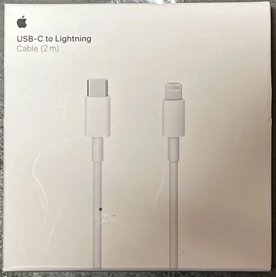 Apple MKQ42AM/A USB-C to Lightning Cable ( 2 m ) - White - Image 1 of 3