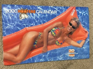 Hooters 2000 Swimsuit Vintage Centerfold Calendar Beautiful Models RARE! - Picture 1 of 8
