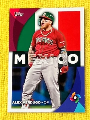 Alex Verdugo 2023 Topps #WBC-29 World Baseball Classic - Mexico - Image 1 of 2