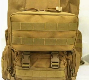 Tactical Molle Waist Bag Pack Pouch Outdoor Utility Military Camping Hiking Belt - Picture 1 of 24