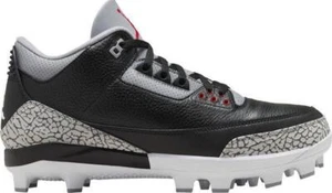 Nike Men's Jordan 3 Retro MCS "Black Cement" - Size 12 (Missing Lid) - Picture 1 of 1