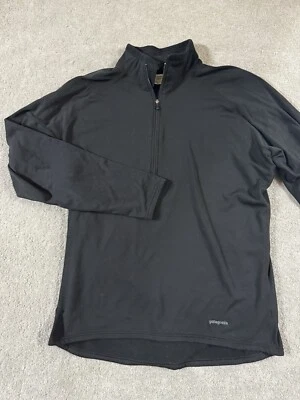 Camisa De Colección Patagonia M’s R.5 Negra Manga Larga Cremallera Hecha en EE. UU. 41600 Grande Foto 1 de 4