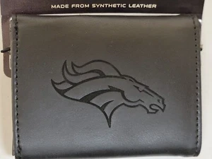 NFL Denver Broncos Black Trifold Wallet, READ DESCRIPTION - Picture 1 of 10