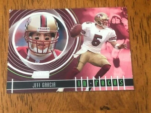2001 Topps Stadium Club In Focus Jeff Garcia #IF7 NMMT - Picture 1 of 2