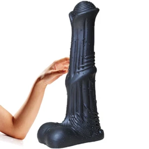 Huge Big Extra Large Silicone Anal Butt Plug Dildo G-spot Sex Toy for Men Women - Picture 1 of 10