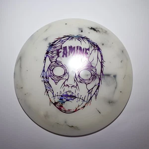 Doomsday Discs Radioactive Waste Famine – Limited Run Halloween Stamp - 150 Made - Picture 1 of 2