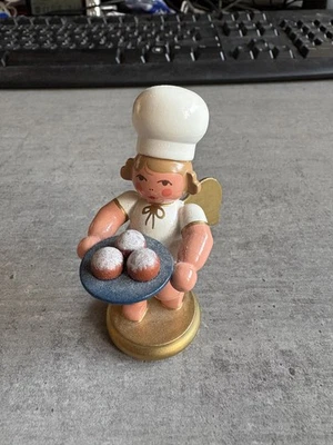 Ulbricht Bäckerengel mit 3 Pfannkuchen (Berliner) - Bild 1 von 4