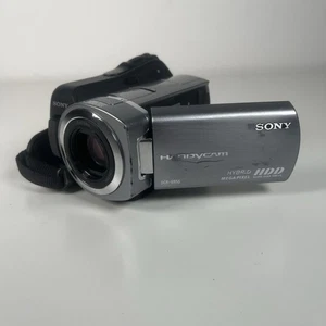 Sony Handycam DCR-SR55E Handheld Hard Drive Camcorder 40GB Silver - Picture 1 of 16