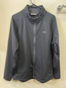 Under Armour Armour Storm Jacket Men’s Size XL Full Zip XGolf Black - Picture 1 of 6