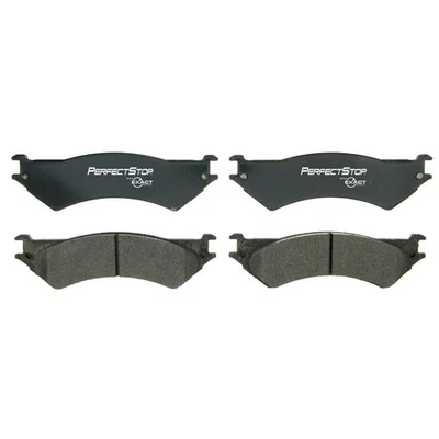 Pastilla de freno de disco trasera Perfect Stop se adapta a Ford E-350 Econoline Club Wagon 98-02 Foto 1 de 4