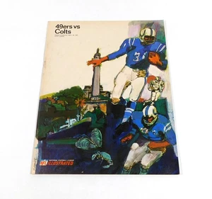 1967 Baltimore Colts at San Francisco 49ers NFL Football Program 11-26-67 - Picture 1 of 2