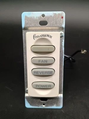 CASABLANCA Ceiling Fan W-31 W31 Inteli-Touch Wall Control Switch TESTED - Image 1 of 4