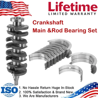 Cigüeñal del motor + cojinete principal y de varilla para Chevy Cruze Trax Sonic Buick Encore 1,4 L Foto 1 de 4