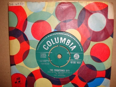THE SHADOWS,  THE FRIGHTENED CITY,  COLUMBIA RECORDS 1961 MINT- - Image 1 of 2