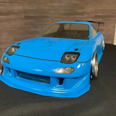 MAZDA RX-7 FD re Amamiya RC Car Body Shell Only 1:10 All Painted YOKOMO - Image 1 of 4
