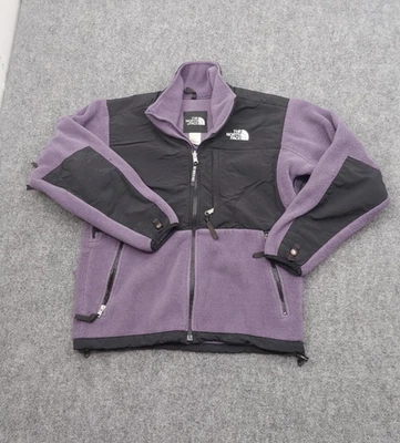 Chaqueta DE COLECCIÓN The North Face Mujer Pequeña Púrpura Denali Polar Cremallera Completa 00s Foto 1 de 4