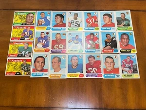 1968 Topps Fußball Karten Lot (22) Ex - Bild 1 von 1