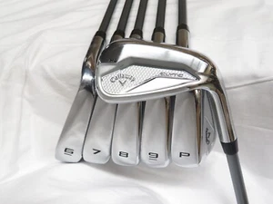 25 Callaway Elyte HL Iron Set 6-AW Denali Charcoal 65g 5.5 Regular Flex Graphite - Picture 1 of 9