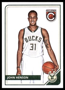 2015-16 Panini Complete John Henson Milwaukee Bucks #62