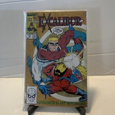 Excalibur #10 Comic Book July 1989 Marvel Comics Captain Britain