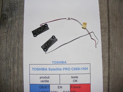 Enceintes / Haut-parleurs pour TOSHIBA Satellite PRO C660-1HH - Photo 1/4