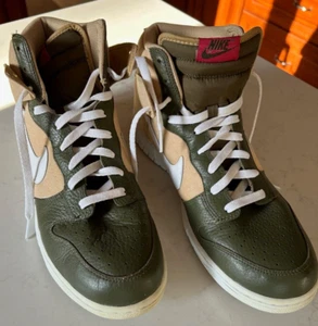 Nike Dunk High, 2012, Jersey Gold / White / Iguana, 317982-704, Size 14 - Picture 1 of 7