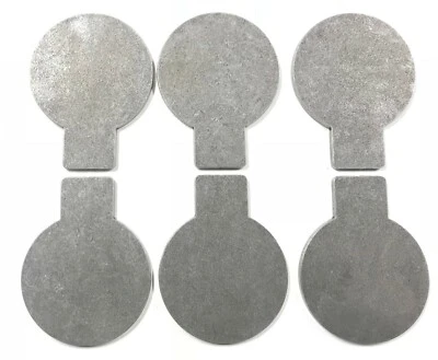 HMF TARGETS AR500 6"X 3/8" Steel Target Plate Rack DIY Kit Paddles