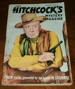 Alfred HITCHCOCK's Mystery Magazine - AUGUST 1959 - Volume 4 No. 8 - with INSERT - Imagen 1 de 11