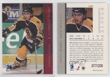 2003-04 ITG Be A Player Memorabilia Ruby /200 Patrice Bergeron #200 Rookie RC