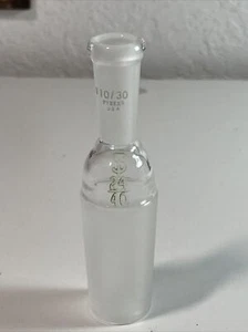 PYREX Glass 10/30 Outer to 24/40 Inner Joint Reducing Adapter - Picture 1 of 4